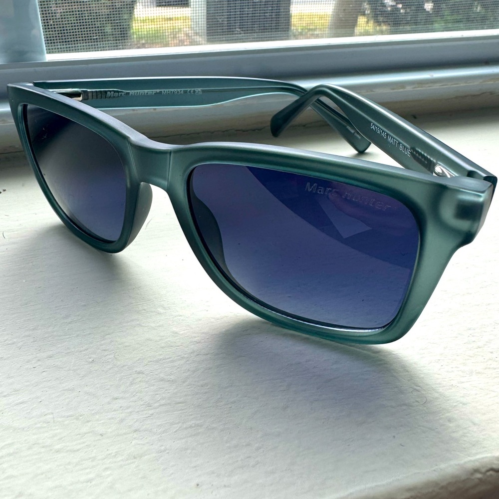 Marc Hunter Blue Sunglasses